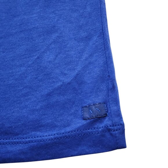 A/X Armani Exchange Men's Sleeve Long Sleeve Slim T-Shirt Solid Blue Size M - Picture 6 of 7